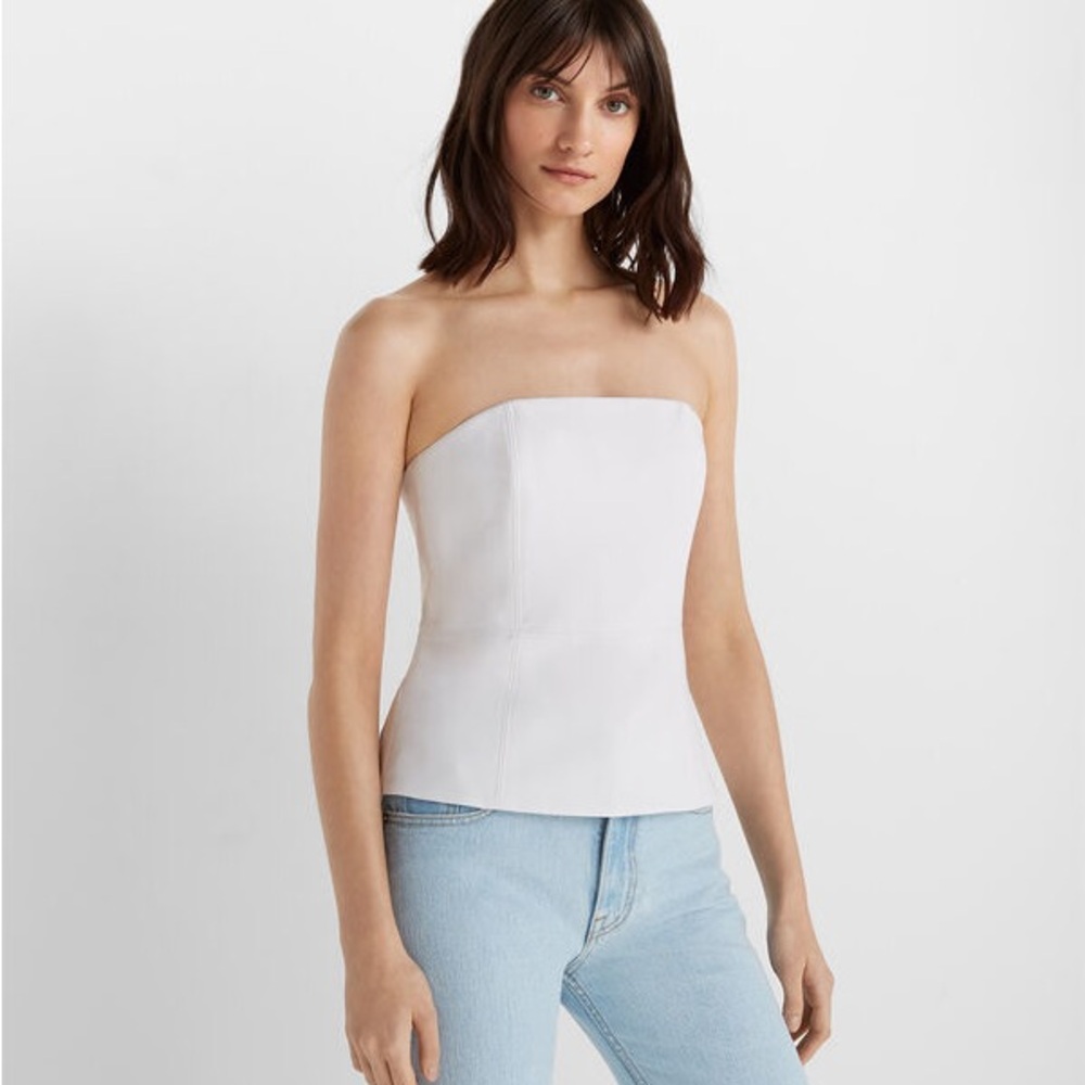 CLUB MONACO TUBE TOP WITH BONING